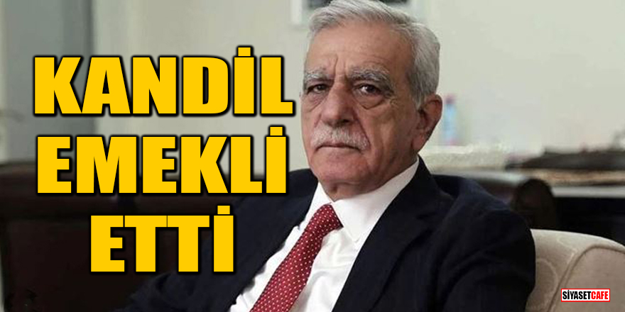 Ahmet Türk adaylıktan çekilip siyaseti bıraktı
