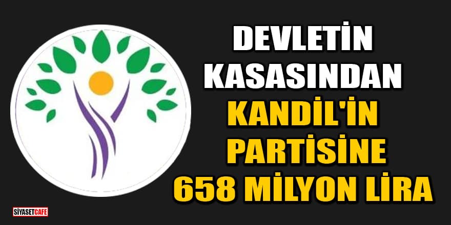 DEM Parti, 658 milyon lira hazine yardımı alacak