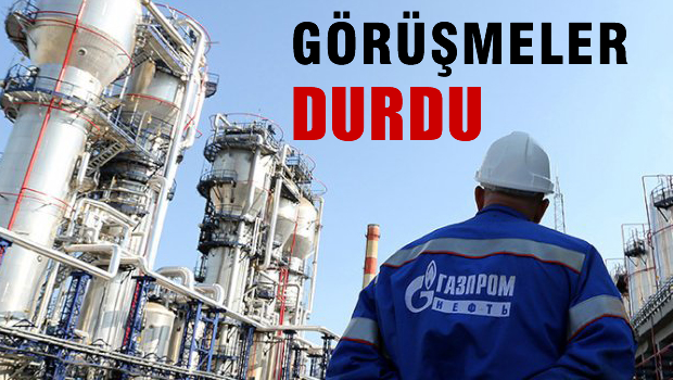 Gazprom, Türk Akımı görüşmelerinin durduğunu açıkladı