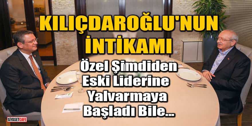 Kılıçdaroğlu, Özgür Özel'in 'sahaya in' teklifini reddetti