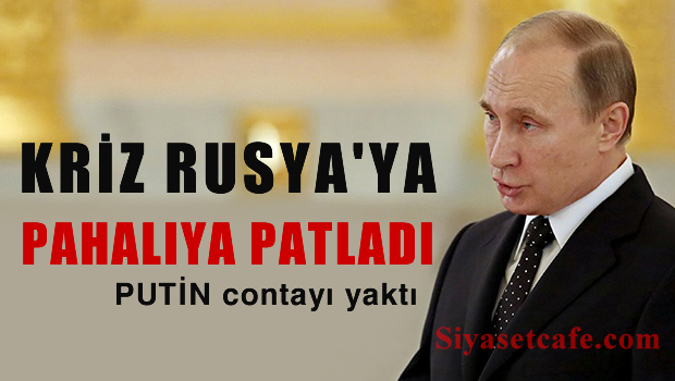 Kriz Rusya'ya Pahalıya Patladı