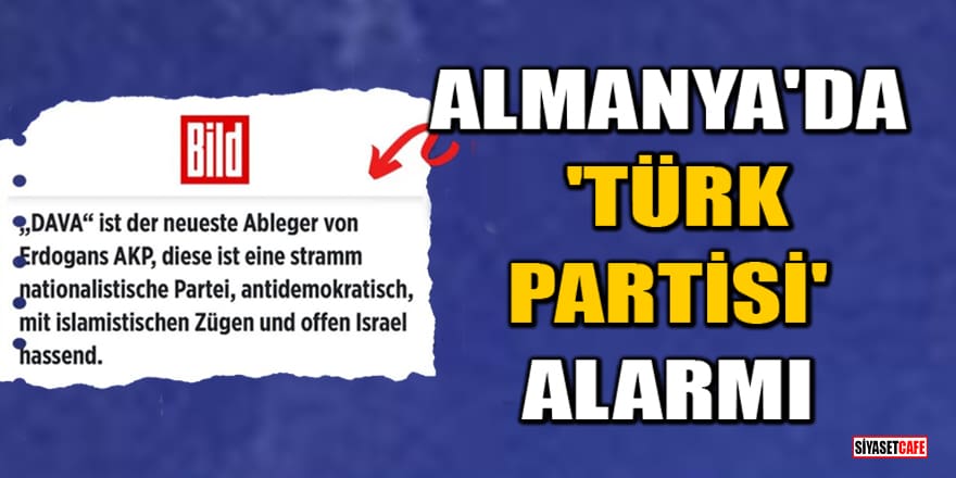 Almanya'da 'Türk Partisi' alarmı