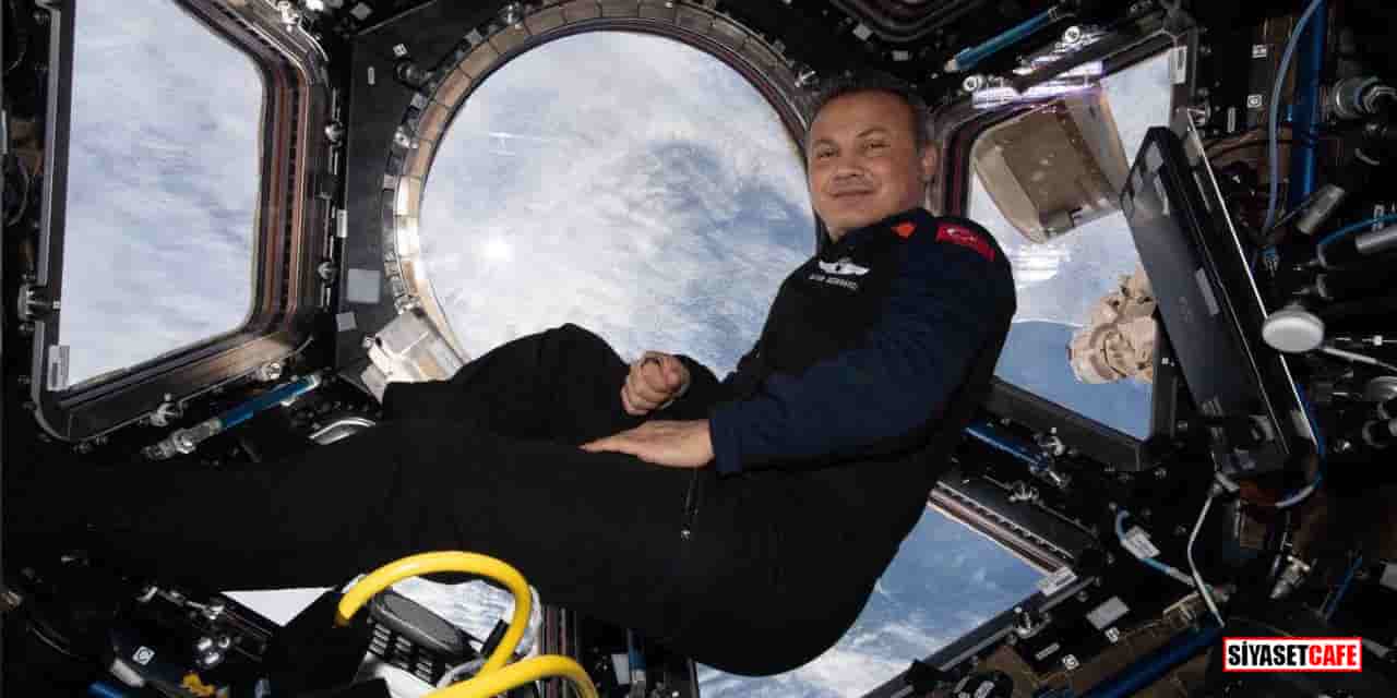 Türkiye'nin ilk astronotu Alper Gezeravcı dünyaya ayak bastı