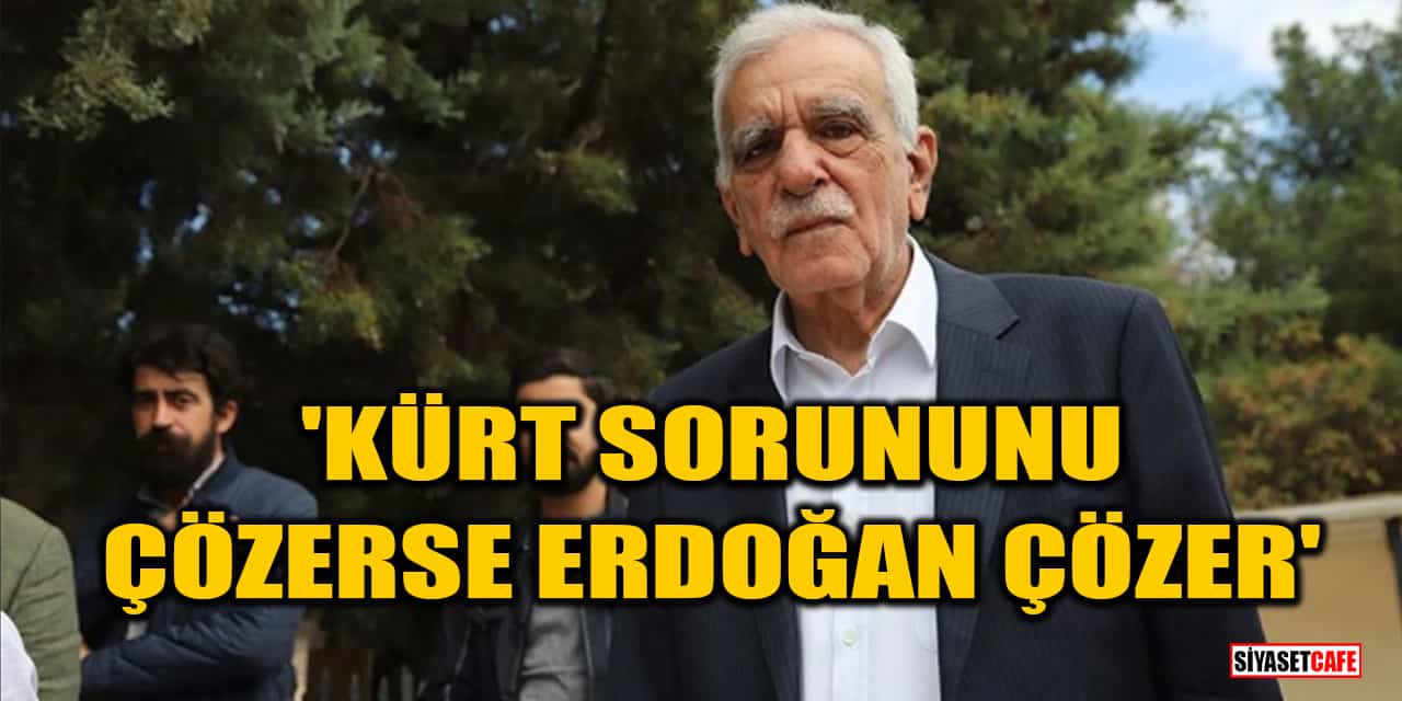 Ahmet Türk: Kürt sorununu çözerse Erdoğan çözer
