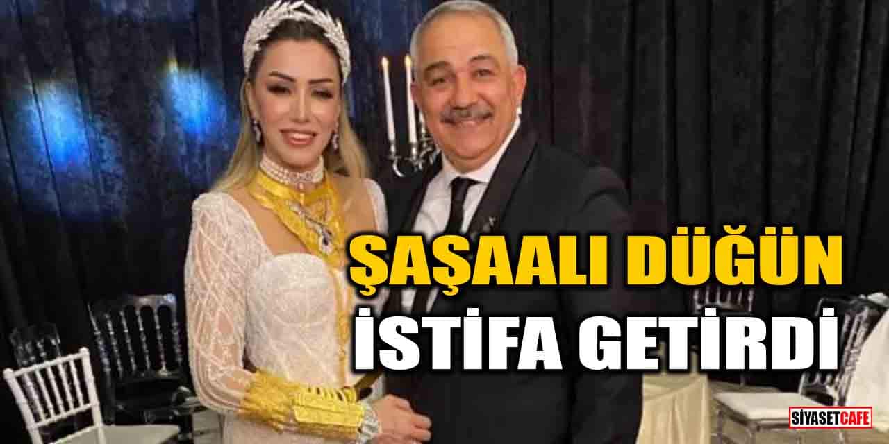 Şaşaalı düğünü gündem olmuştu! AK Parti İl Başkanı Murat Çetin istifa etti