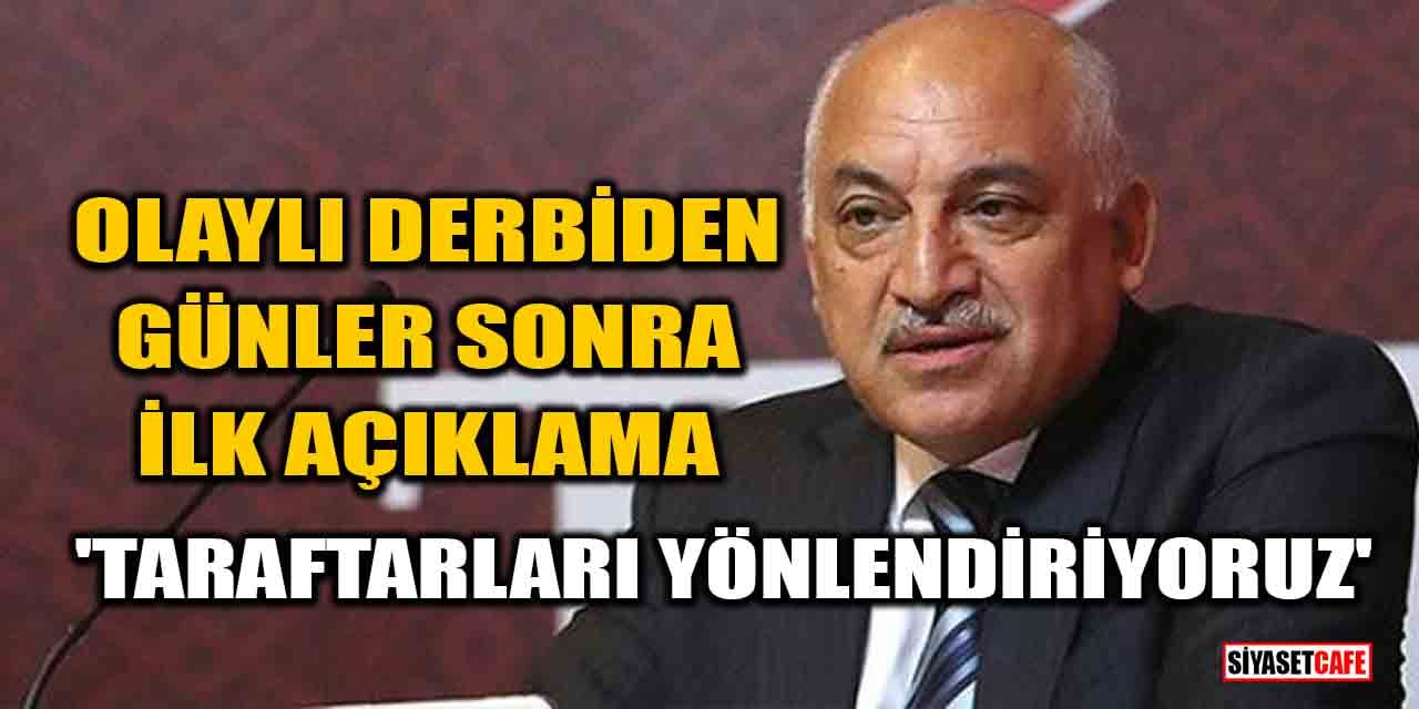 TFF Başkanı Mehmet Büyükekşi'den günler sonra Trabzonspor-Fenerbahçe açıklaması!