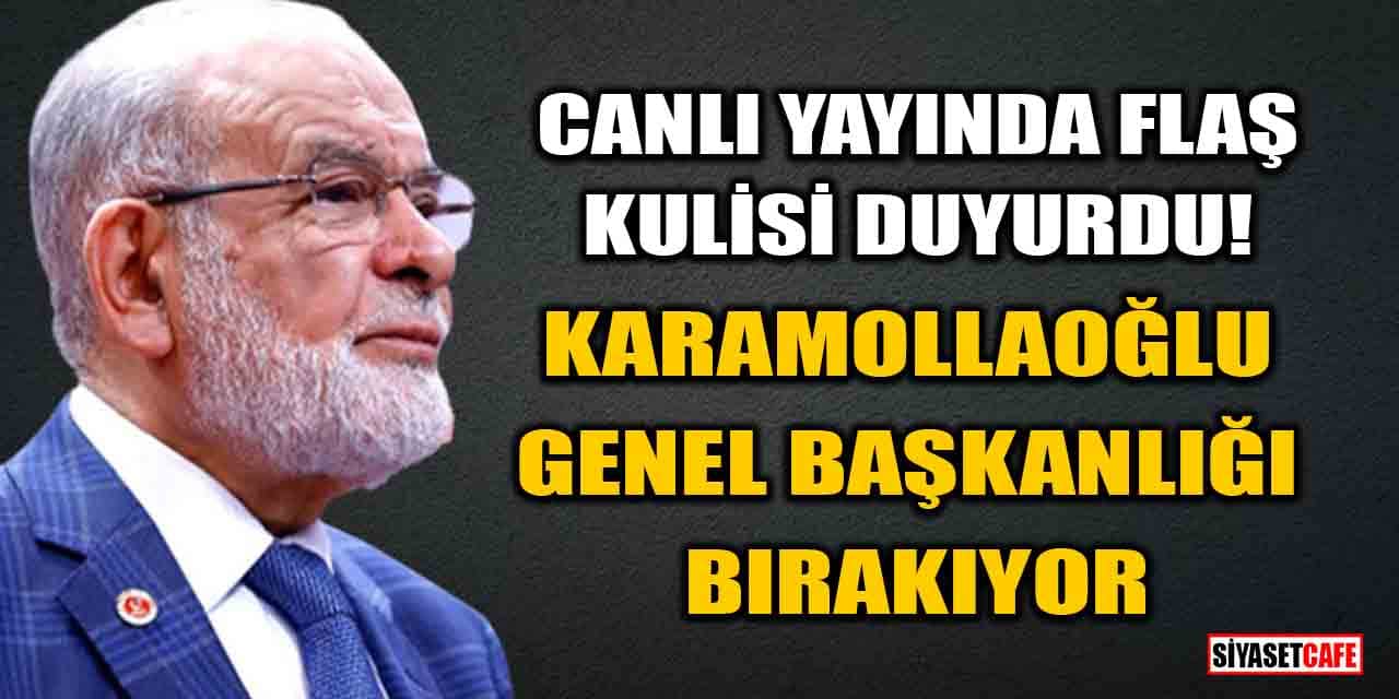 Sinan Burhan: Temel Karamollaoğlu, Genel Başkanlığı bırakıyor