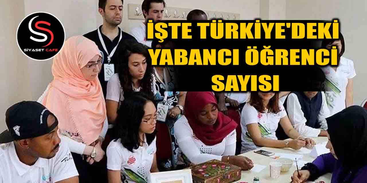 YÖK, Türkiye'deki yabancı öğrenci sayısını açıkladı
