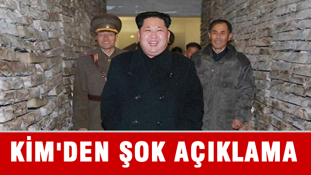 Kim Jong Un ellerinde hidrojen bombası olduğunu açıkladı