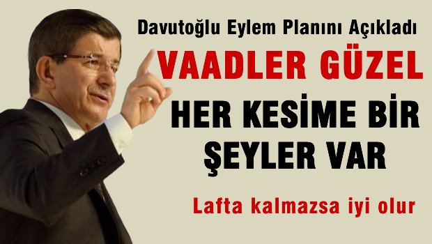Başbakan Davutoğlu Eylem Planını açıkladı