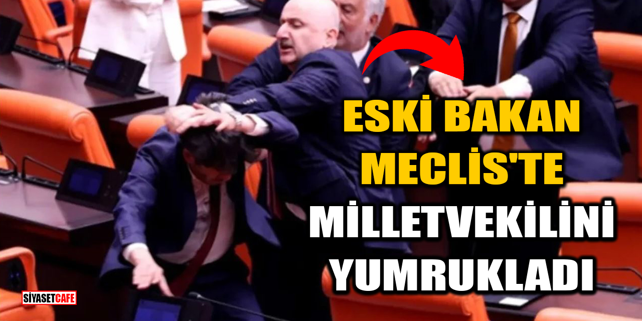 Eski Bakan Adil Karaismailoğlu, DEM Parti'li vekile yumruk attı