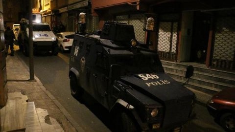 Okmeydanı'na terör operasyonu!