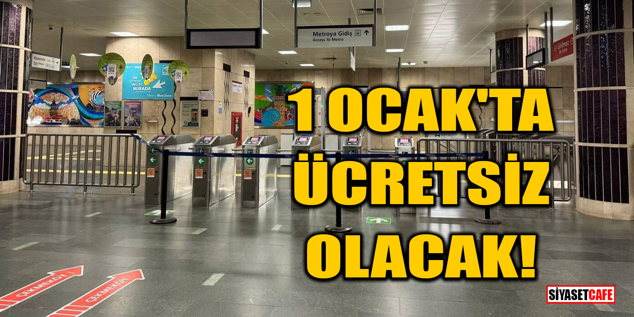 Marmaray, Başkentray ve İZBAN seferleri 1 Ocak’ta ücretsiz olacak!