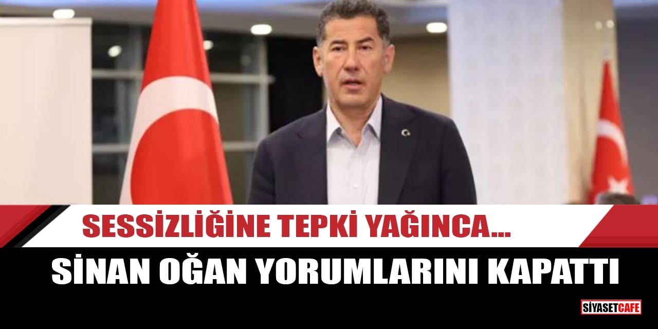 PKK'nın fesih kararı sonrası sessizliğe bürünen Sinan Oğan çareyi yorumları kapatmakta buldu