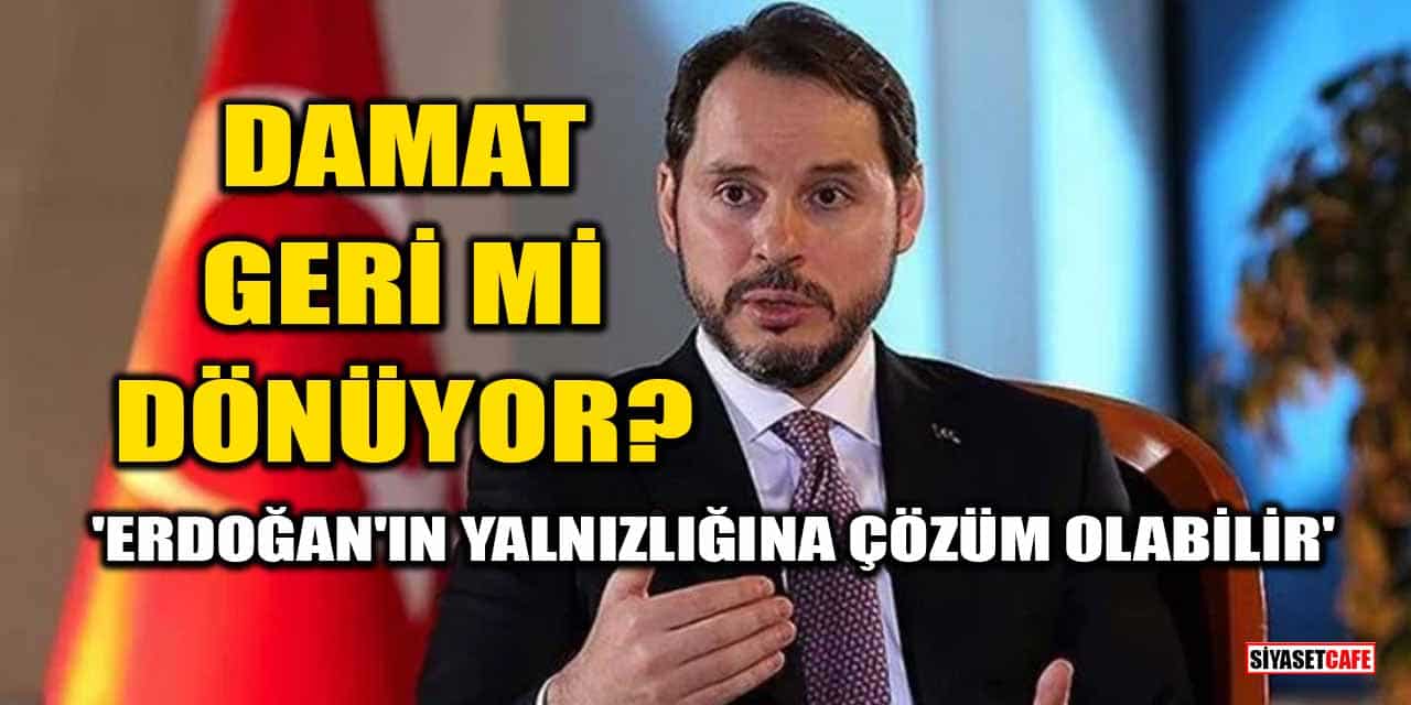 Şamil Tayyar: Erdoğan'ın, Berat Albayrak’a her zamankinden fazla ihtiyaç var