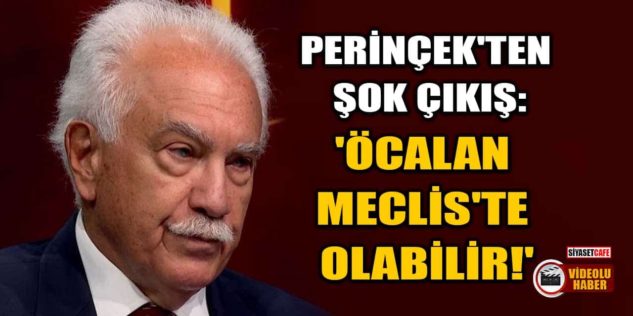 Perinçek'ten Şok Çıkış: 'Abdullah Öcalan Meclis'te Olabilir!'