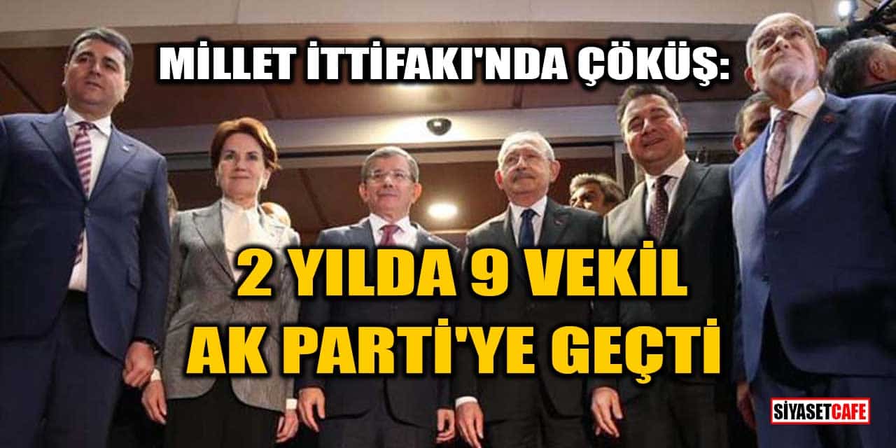 Millet İttifakı'nda Çöküş: 2 Yılda 9 Vekil AK Parti’ye Geçti, Yeni Transferler Yolda!