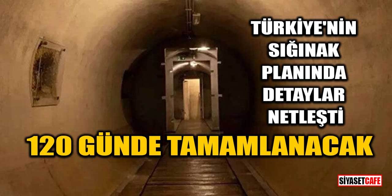 Türkiye'nin Sığınak Planında Detaylar Netleşti! 120 Günde Tamamlanacak