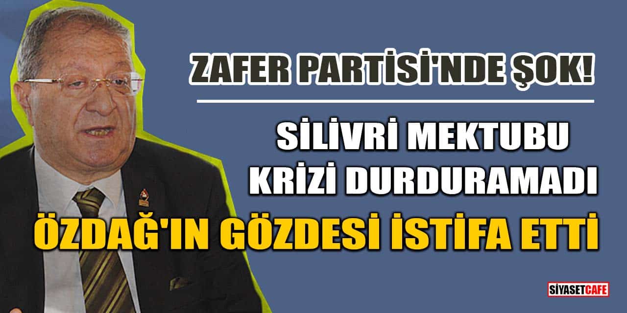 Zafer Partisi Genel Başkan Yardımcısı Cihat Çetinkaya İstifa Etti