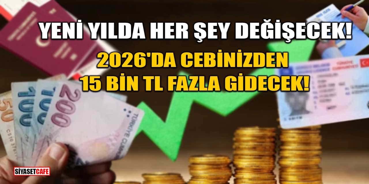 2026 Yeniden Değerleme Oranı %25,49! 2026 IMEI Ücreti, 2026 Trafik Cezaları, 2026 Yurt Dışı Çıkış Harcı
