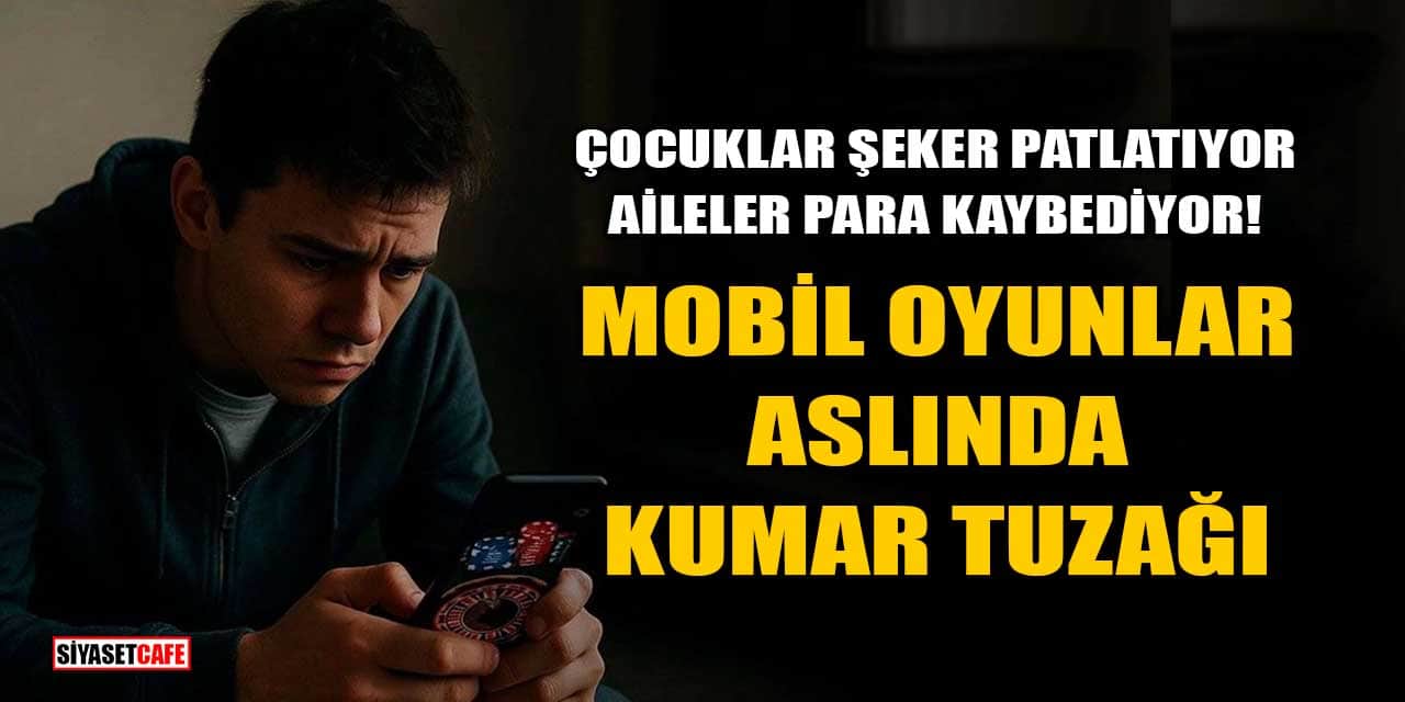Çocuklar Şeker Patlatıyor, Aileler Para Kaybediyor! Mobil Oyunlar Aslında Kumar Tuzağı