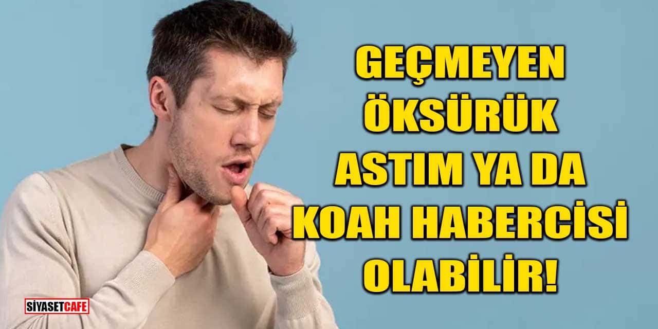 Geçmeyen Öksürük Astım Ya Da KOAH Habercisi Olabilir!