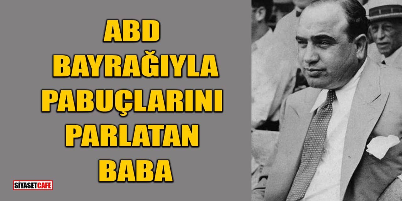 ABD Bayrağıyla Pabuçlarını Parlatan Baba