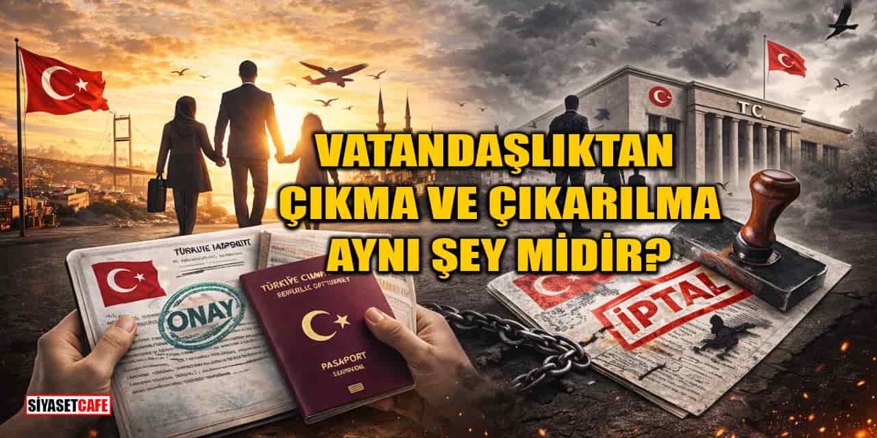 Vatandaşlıktan Çıkma Ve Çıkarılma Aynı Şey Midir?