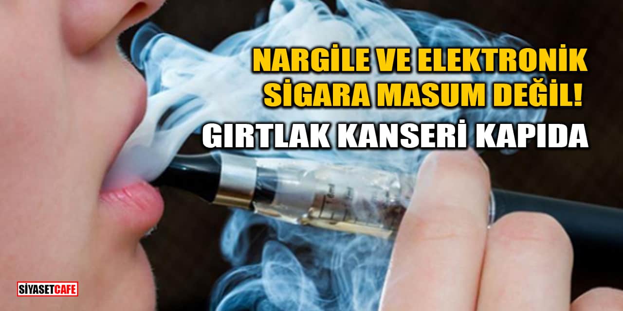 Nargile ve Elektronik Sigara Masum Değil! Gırtlak Kanseri Kapıda