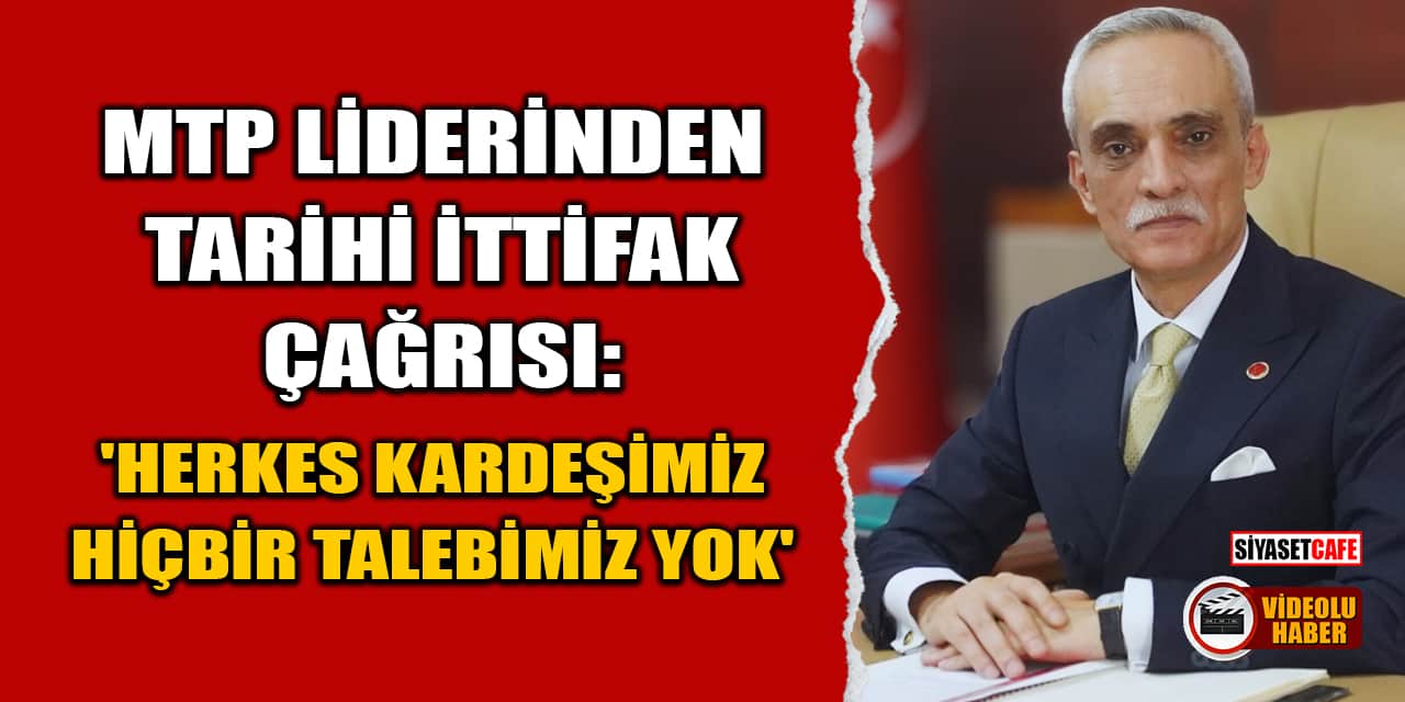 Ahmet Yılmaz'dan Tarihi İttifak Çağrısı: 'Herkes Kardeşimiz, Hiçbir Talebimiz Yok'