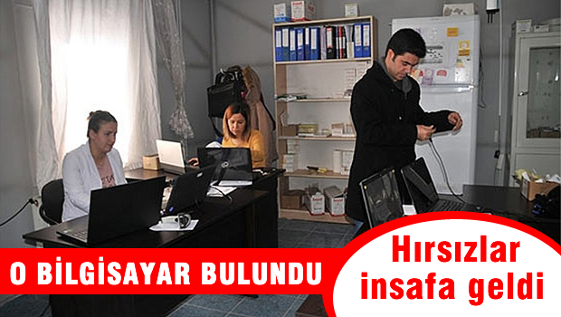 Hırsızlar insafa geldi