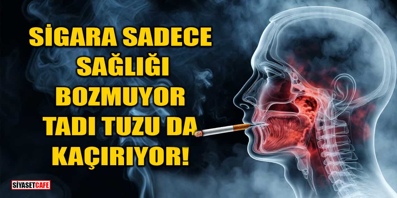 Sigara Sadece Sağlığı Bozmuyor, Tadı Tuzu Da Kaçırıyor!
