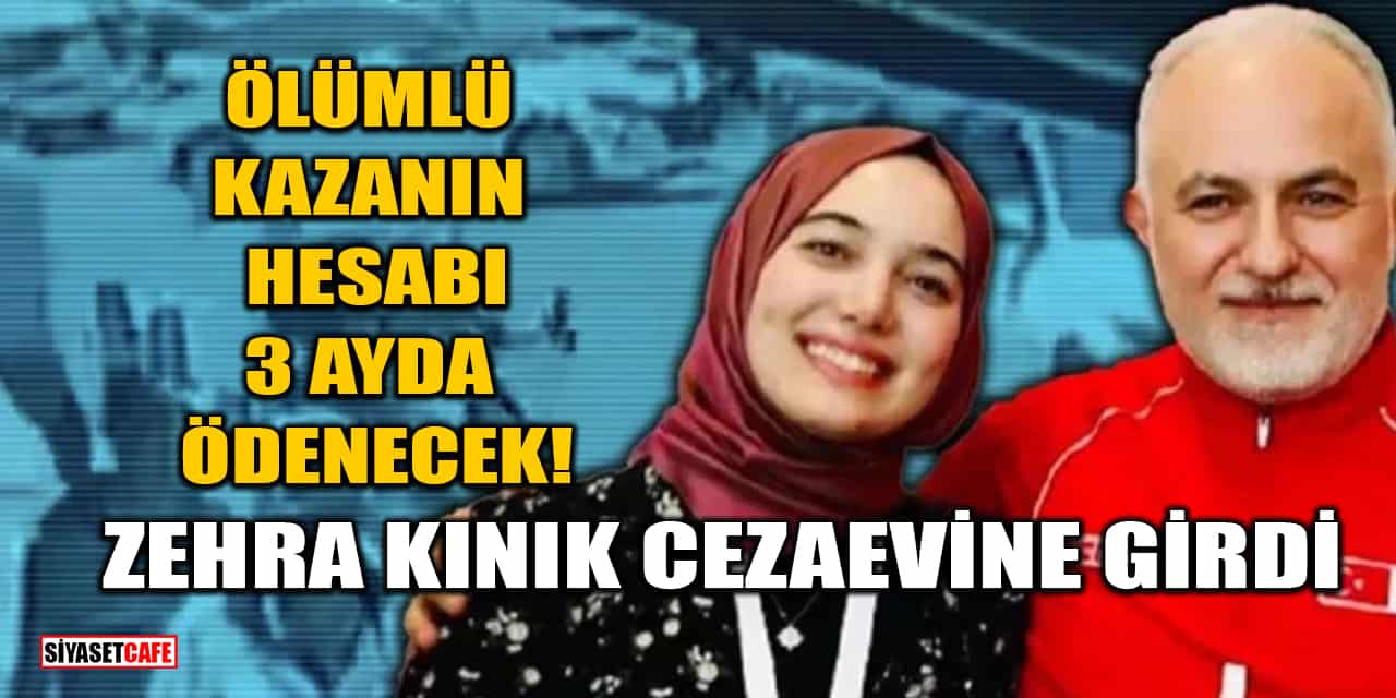 Kızılay Eski Başkanı Kerem Kınık'ın Kızı Zehra Kınık Cezaevine Girdi
