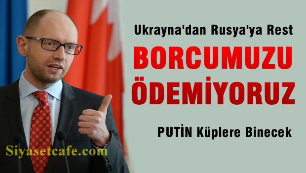 Ukrayna Rusya'ya Resti Çekti