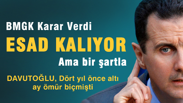 BMGK Suriye tasarısında anlaştı