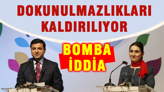 HDP'Lİ VEKİLLERLE İLGİLİ BOMBA İDDİA !