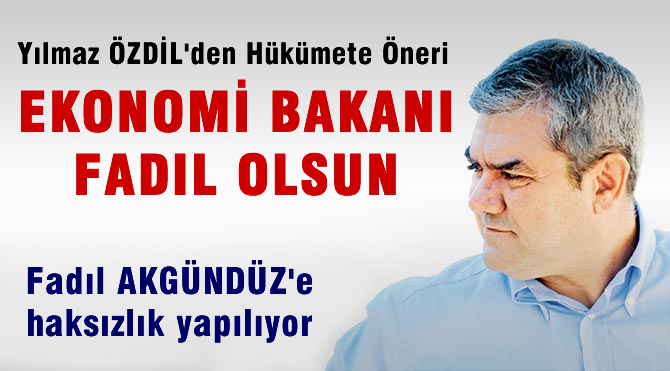 Yılmaz Özdil: Dokunmayın Fadılıma