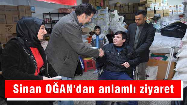 Sinan OĞAN'dan anlamlı ziyaret