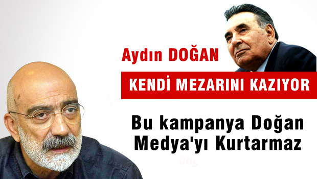 Ahmet Altan: Doğan Medya Grubu'nda Kendi Mezarını Kazan Adamı Görüyorum