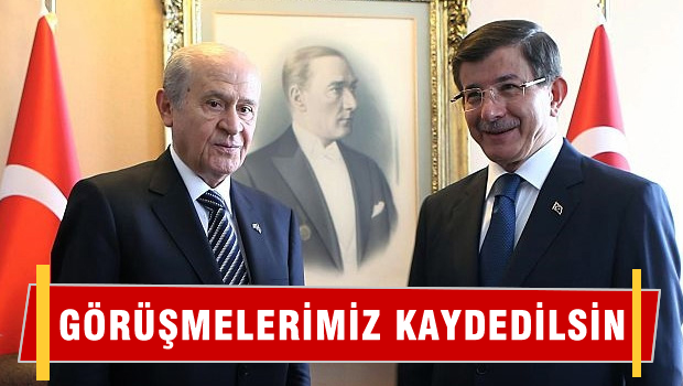 Görüşmemizi kameralar kaydetsin