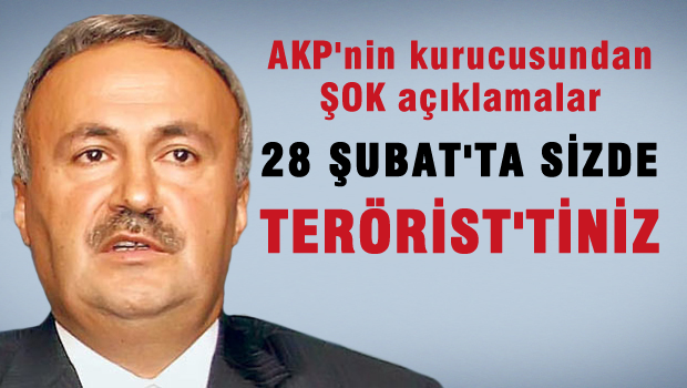AKP kurucusundan AKP'ye sert sözler