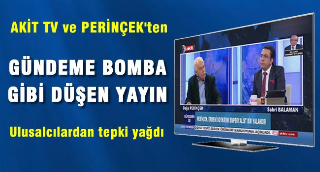 Gündeme bomba gibi düşen yayın