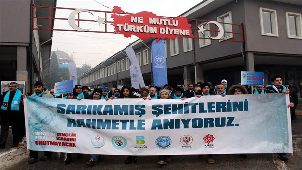 Sarıkamış Şehitlerimizi Rahmetle Anıyoruz