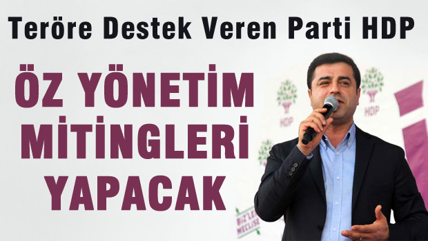 HDP öz yönetim mitinglerine hazırlanıyor