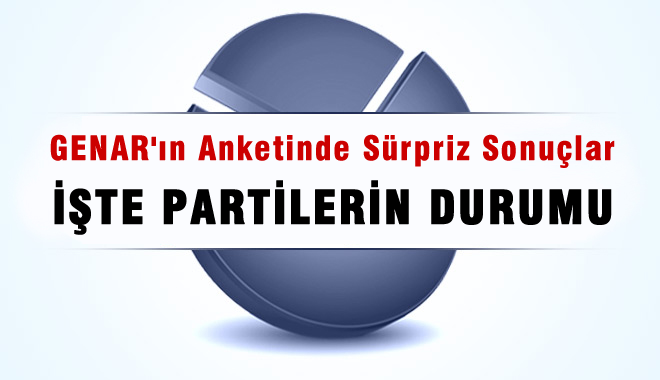 İşte GENAR'ın son seçim anketi?