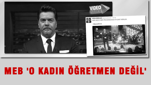 MEB müşavirleri ve AA: O kadın öğretmen değil