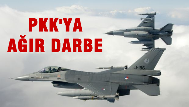 TSK, Kuzey Irak'taki PKK kamplarını vurdu
