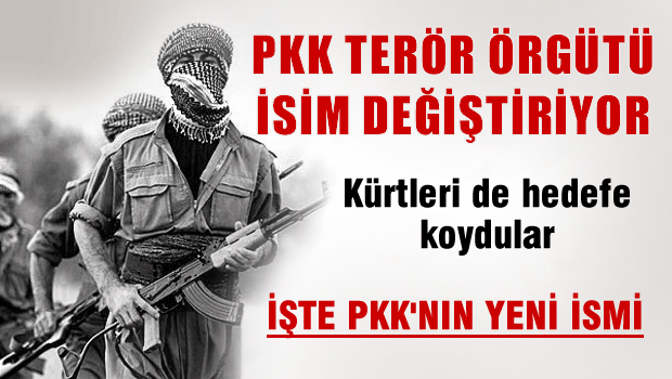 PKK isim değiştiriyor! İşte yeni ismi