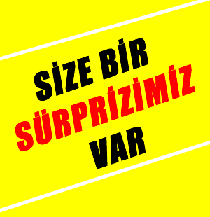 Size Bir Sürprizimiz Var