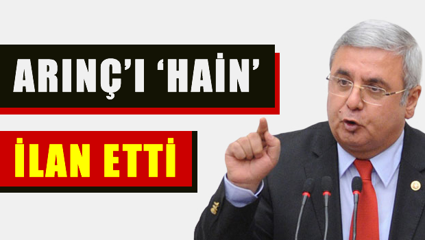 Mehmet Metiner, Arınç'ı hain ilan etti